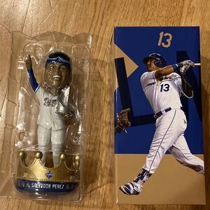 Collectible: KC Royals Bobblehead Salvador Perez 2015 World Series Champions